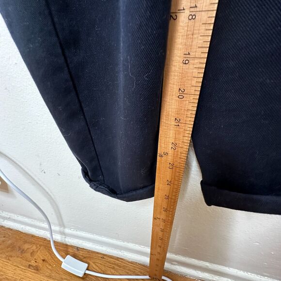 Claudie Pierlot Blue Denim Tassled Long Sleeve Front-Zip Cuffed Hem Jumpsuit 36 - Picture 10 of 12